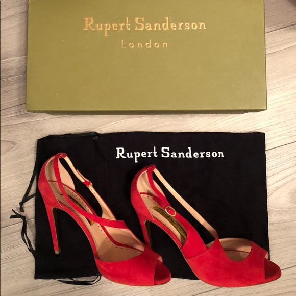 Rupert Sanderson Red Pumps - Picture 4 of 7